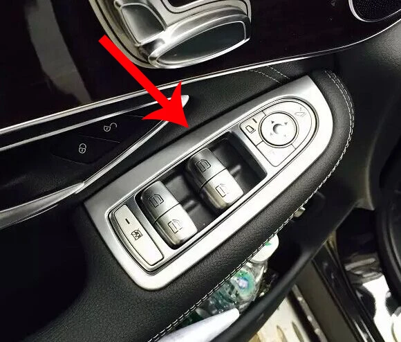 For Benz C-Class W205 2014-2017 ABS Pearl Chrome Interior buttons panel Cover Trim Car Accessories Stickers
For Benz C-Class W205 2014-2017 ABS Pearl Chrome Interior buttons panel Cover Trim Car Accessories Stickers