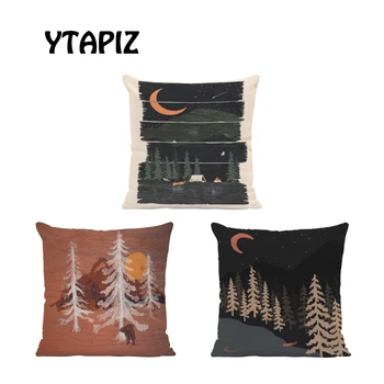 Stylish Watercolors Gray Forest Sun Cypress Moon Stars Sky Pond Tent Red Peaks Bear 45X45Cm Velvet Decorative Cushion Pillow
Stylish Watercolors Gray Forest Sun Cypress Moon Stars Sky Pond Tent Red Peaks Bear 45X45Cm Velvet Decorative Cushion Pillow