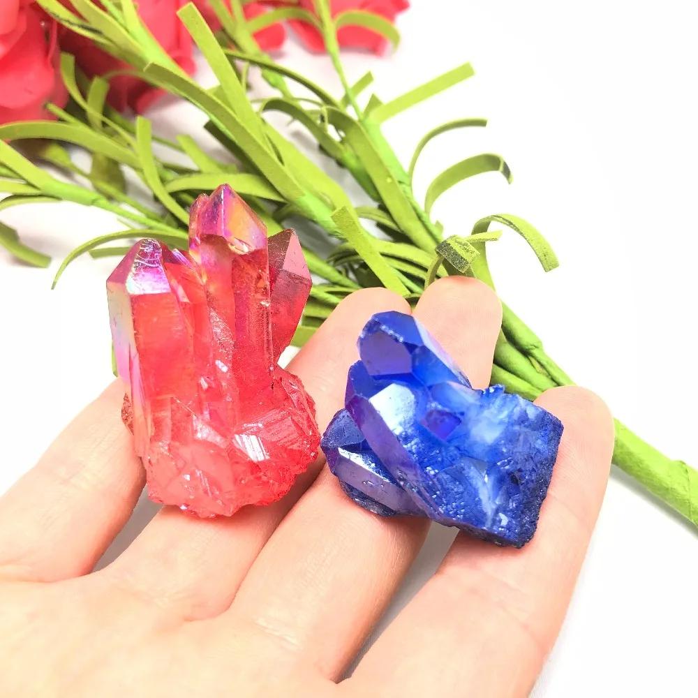 Beautiful Rainbow Aura Crystal Cluster Angel Aura Titanium Quartz Crystal Specimen Minerals Reiki Healing Chakra
Beautiful Rainbow Aura Crystal Cluster Angel Aura Titanium Quartz Crystal Specimen Minerals Reiki Healing Chakra