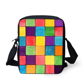 Mini Crossbody Bags for Women Zipper Interior Slot Pocket Colorful Grid Print 3D Brand Design Casual Messenger Bag Sumka
Mini Crossbody Bags for Women Zipper Interior Slot Pocket Colorful Grid Print 3D Brand Design Casual Messenger Bag Sumka