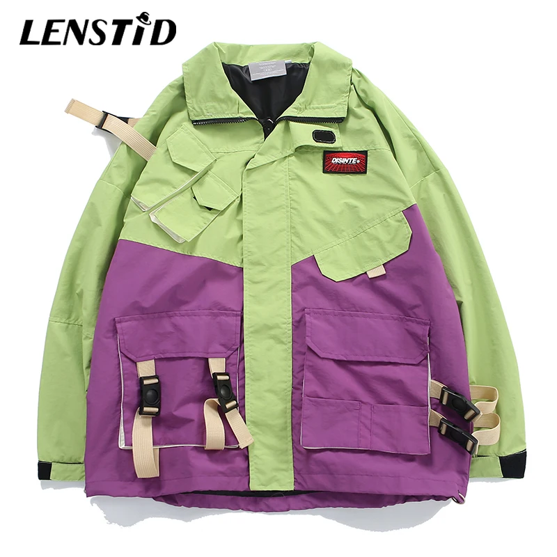 LENSTID Men Hip Hop Streetwear Color Block Retro Harajuku Windbreaker Kid Planet Printed 2019 New Track Jacket Coat Multi Pocket
LENSTID Men Hip Hop Streetwear Color Block Retro Harajuku Windbreaker Kid Planet Printed 2019 New Track Jacket Coat Multi Pocket