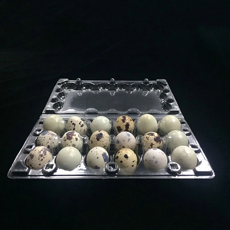 1000pcs/lot 18 Holes Quail Eggs Container Plastic Clear Egg Tool Packing Package Boxes Wholesale
1000pcs/lot 18 Holes Quail Eggs Container Plastic Clear Egg Tool Packing Package Boxes Wholesale