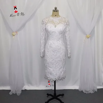 Winter Lace Little White Short Evening Dress Sheath Vestido de Festa Curto Imported Party Dress Long Sleeve Prom Dresses Cheap
Winter Lace Little White Short Evening Dress Sheath Vestido de Festa Curto Imported Party Dress Long Sleeve Prom Dresses Cheap