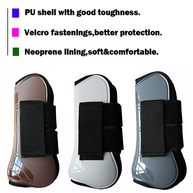 free shipping horse tendon boot 1 pairfor fore legs,PU shell,neuprene lining.(SAC70251)
free shipping horse tendon boot 1 pairfor fore legs,PU shell,neuprene lining.(SAC70251)