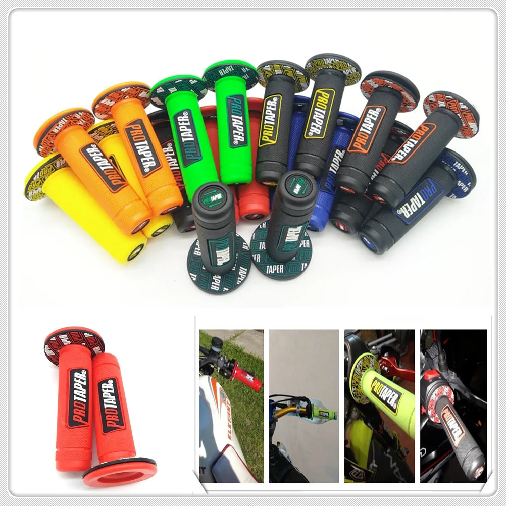 Handle Grip Dirt Pit Bike Motocross Protaper Motorcycle Rubber Gel Hand Grips FOR Ducati S4 S4R YAMAHA TTR600 XT250X TRICKER
Handle Grip Dirt Pit Bike Motocross Protaper Motorcycle Rubber Gel Hand Grips FOR Ducati S4 S4R YAMAHA TTR600 XT250X TRICKER