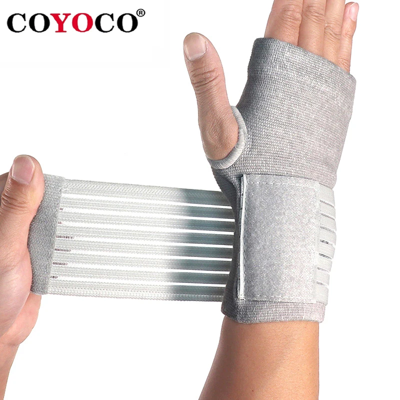 1 Pcs Pressurizable Bandage Wrist Brace Palm Protect Wristband COYOCO Professional Sports Wristbands Wrist Support Grey
1 Pcs Pressurizable Bandage Wrist Brace Palm Protect Wristband COYOCO Professional Sports Wristbands Wrist Support Grey