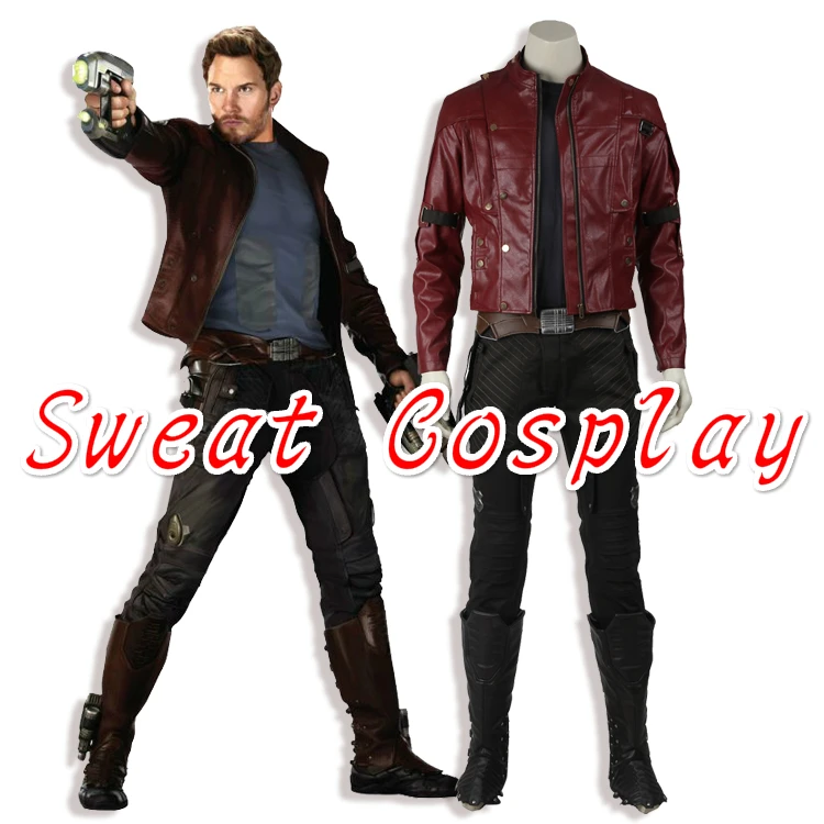 High Quality Guardians of the Galaxy cosplay costume adult men Star Lord costume Star Lord jacket leather suit Cosplay Costume
High Quality Guardians of the Galaxy cosplay costume adult men Star Lord costume Star Lord jacket leather suit Cosplay Costume