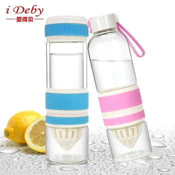 Ideby second generation glass lemon cup water cup portable vitality bottle readily cup
Ideby second generation glass lemon cup water cup portable vitality bottle readily cup