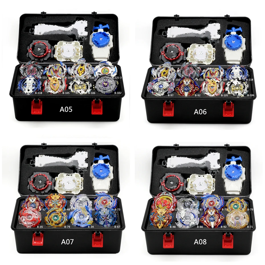 TAKARA TOMY Storage Box Beyblade Burst Set Toys Beyblades Arena Bayblade Metal Fusion 4D with Launcher Spinning Top Stadium Toys
TAKARA TOMY Storage Box Beyblade Burst Set Toys Beyblades Arena Bayblade Metal Fusion 4D with Launcher Spinning Top Stadium Toys