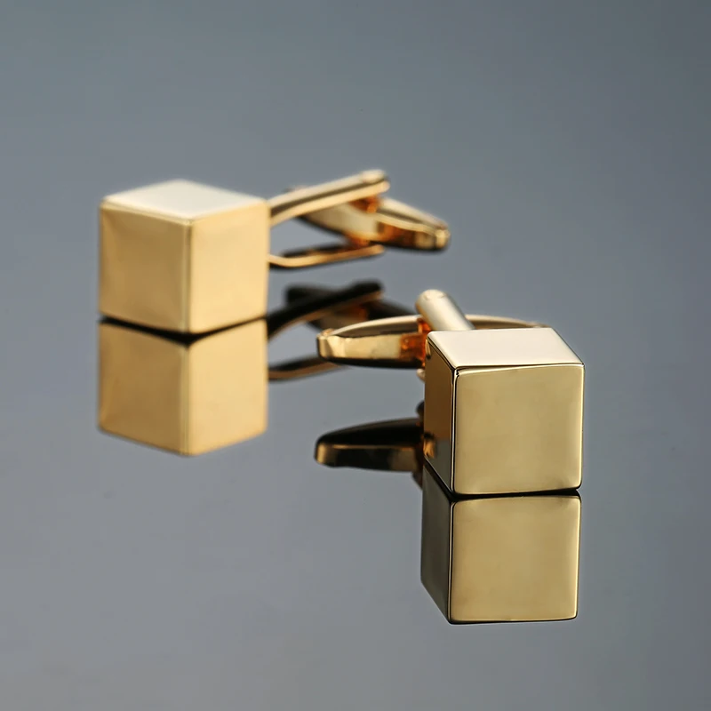French Shirt Fashion Cufflinks for Men's Brand Cuff links Buttons gold cube Classic High Quality 2018 New Arrival Jewelry
French Shirt Fashion Cufflinks for Men's Brand Cuff links Buttons gold cube Classic High Quality 2018 New Arrival Jewelry