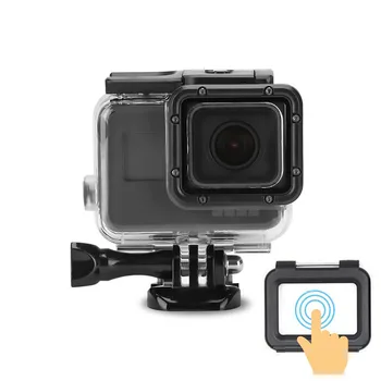 45M Underwater Protective Housing Shell Waterproof Case with Touch Screen Backdoor for GoPro Hero 2018 Hero 7 6 5 Black Camera
45M Underwater Protective Housing Shell Waterproof Case with Touch Screen Backdoor for GoPro Hero 2018 Hero 7 6 5 Black Camera