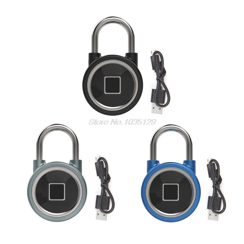 Smart Fingerprint Padlock Anti-theft Keyless Electronic Locks Bluetooth Phone APP Door Lock Dropship
Smart Fingerprint Padlock Anti-theft Keyless Electronic Locks Bluetooth Phone APP Door Lock Dropship