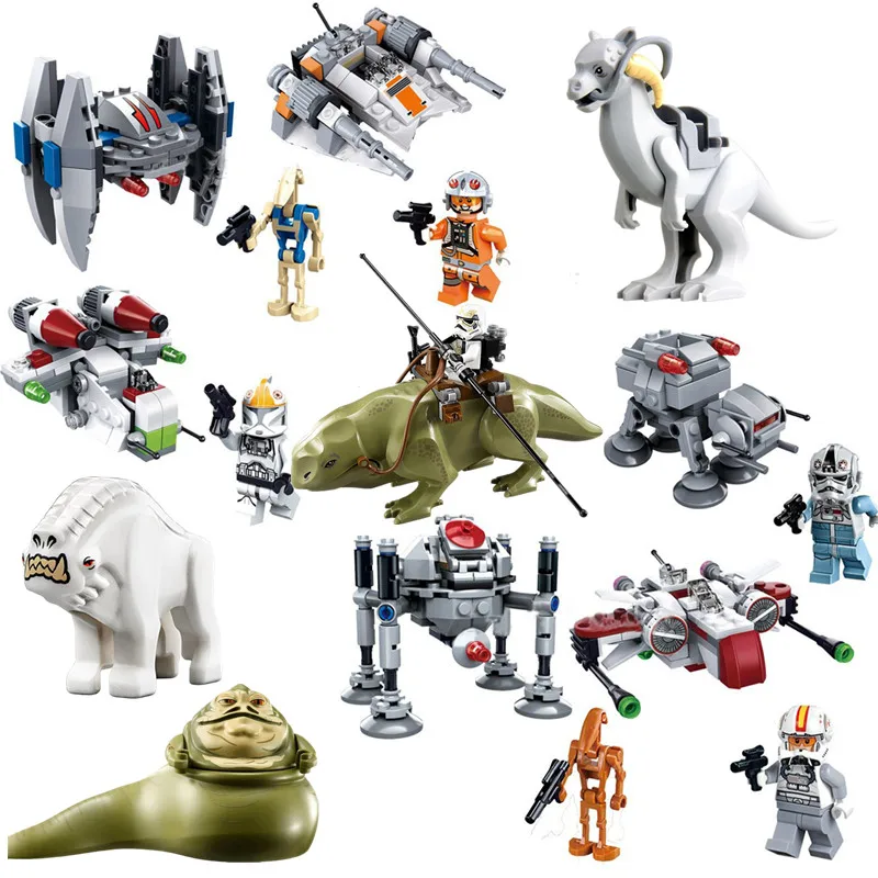 Star Wars Rancor Pit Dewback Sand Stormtrooper Tauntaun JABBA Warship Microfighters Building Block Toys Compatible With Lego
Star Wars Rancor Pit Dewback Sand Stormtrooper Tauntaun JABBA Warship Microfighters Building Block Toys Compatible With Lego