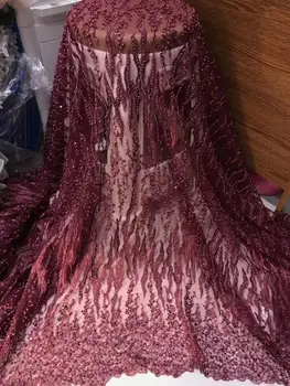 fashionable tulle embroidery french net lace fabric Sat-6.2503 with beads for party dress
fashionable tulle embroidery french net lace fabric Sat-6.2503 with beads for party dress