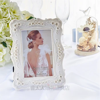 6 inch photo frame white carved diamond frame photo wedding photo frame home decoration
6 inch photo frame white carved diamond frame photo wedding photo frame home decoration