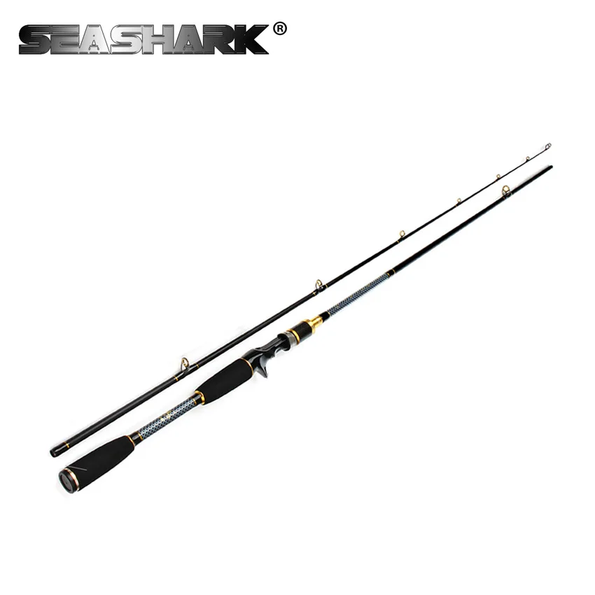 SEASHARK Carbon 2 Section Lure Fishing Rod 1.8M C.W 10-30G Lure w3/8-2 oz Line W 12-30lb H Power Baitcasting Fishing Rod
SEASHARK Carbon 2 Section Lure Fishing Rod 1.8M C.W 10-30G Lure w3/8-2 oz Line W 12-30lb H Power Baitcasting Fishing Rod