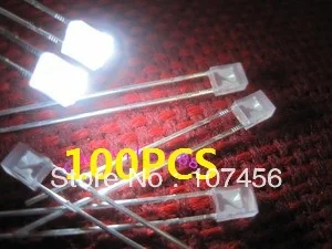 100pcs 2X3X4mm diffused white Ultra Bright diffused white LED Lamps New free shipping 2X3X4mm light-emitting diode
100pcs 2X3X4mm diffused white Ultra Bright diffused white LED Lamps New free shipping 2X3X4mm light-emitting diode