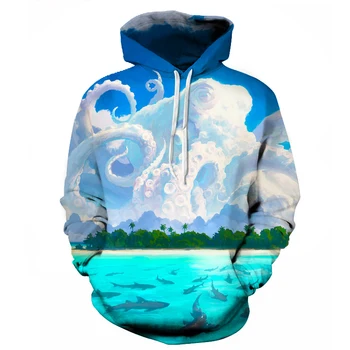 2018 Newest men's hoody 3d hoodie Print fish octopus hoodies casual Hooded Sweatshirt with pockets Streetwear Hip Hop tracksuits
2018 Newest men's hoody 3d hoodie Print fish octopus hoodies casual Hooded Sweatshirt with pockets Streetwear Hip Hop tracksuits