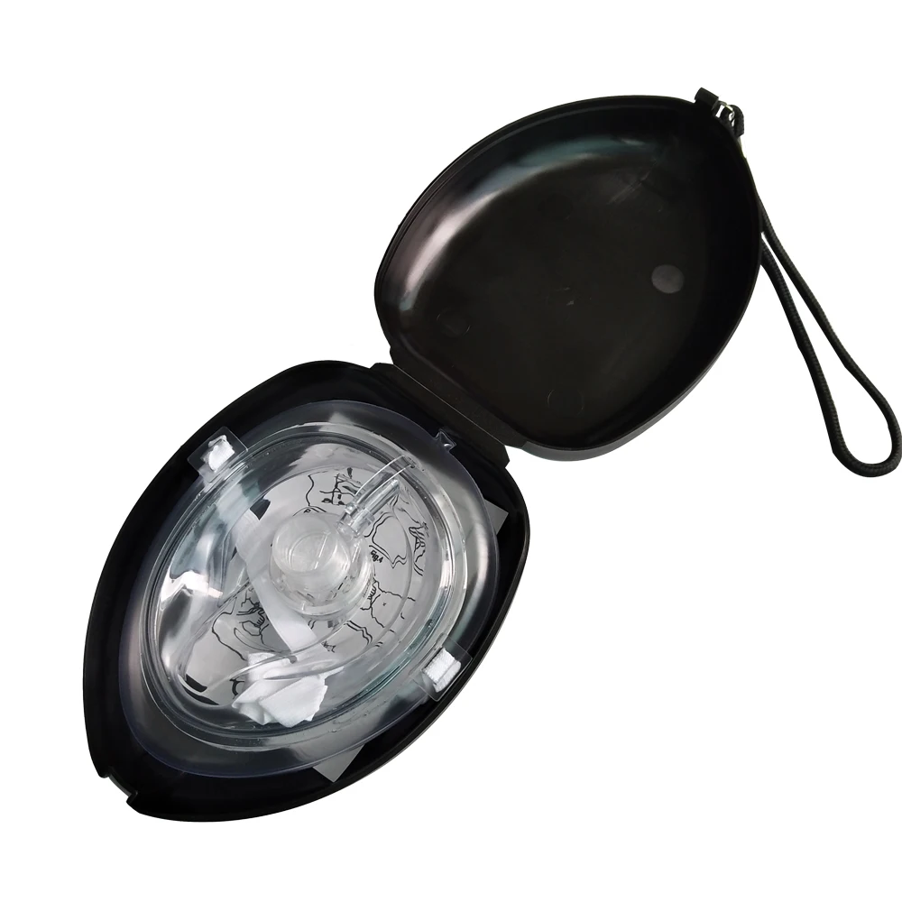 10Pcs/Lot CPR Rescue Pocket Face Mask Resuscitator With One-Way Valve Black Box Emergency Resuscitation Shiled For First Aid
10Pcs/Lot CPR Rescue Pocket Face Mask Resuscitator With One-Way Valve Black Box Emergency Resuscitation Shiled For First Aid