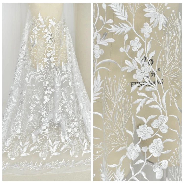 LASUI 3 meters=1lot High level White Flower embroidery soft mesh lace fabric DIY Wedding Veil Dress Decoration Accessories X0465
LASUI 3 meters=1lot High level White Flower embroidery soft mesh lace fabric DIY Wedding Veil Dress Decoration Accessories X0465