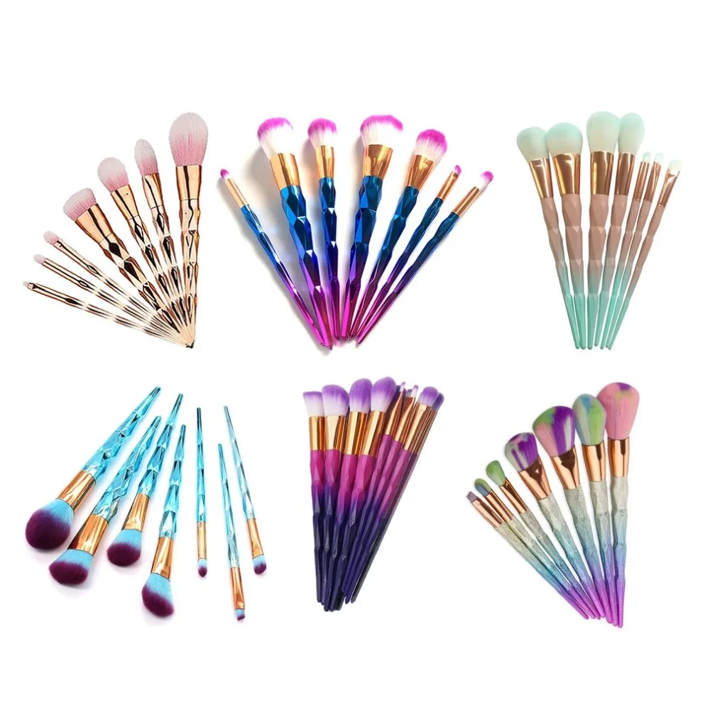 7 pcs Makeup brushes set professional maquiagem Foundation brush pen Pro concealer powder brush highlighter contouring brush kit 
7 pcs Makeup brushes set professional maquiagem Foundation brush pen Pro concealer powder brush highlighter contouring brush kit