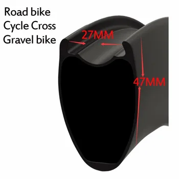 2018 New Design Carbon Rim 27mm Wider More Aero Tubular/Tubeless V-brake Or Disc Brake For Road Bike Or Cyclocross
2018 New Design Carbon Rim 27mm Wider More Aero Tubular/Tubeless V-brake Or Disc Brake For Road Bike Or Cyclocross
