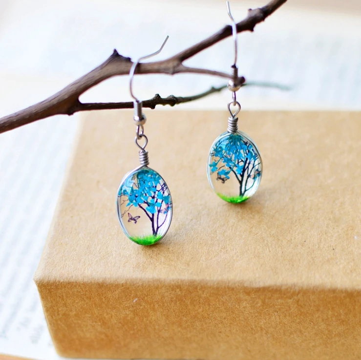 FOMALHAUT Bohemia Natural dried flower tree butterfly Drop Earrings For Women Jewelry XX-195
FOMALHAUT Bohemia Natural dried flower tree butterfly Drop Earrings For Women Jewelry XX-195
