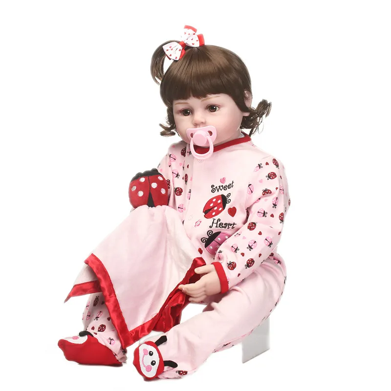 55cm Hot sale cheap dollar Victoria adorable Lifelike newborn Baby Bonecas kid Bebe toy girl silicone reborn baby dolls
55cm Hot sale cheap dollar Victoria adorable Lifelike newborn Baby Bonecas kid Bebe toy girl silicone reborn baby dolls