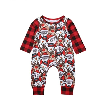 0-18M Toddler Baby Boys Girls Christmas Snowman Santa Romper Outfits Set Long Sleeve Clothes
0-18M Toddler Baby Boys Girls Christmas Snowman Santa Romper Outfits Set Long Sleeve Clothes