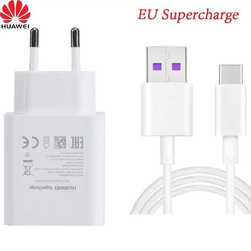 Original Huawei P30 Pro Charger P10 Lite P20 Lite Mate 10 Pro Mate 9 P20 Pro Quick Fast Supercharge Power Adapter Type C Cable Mobile Phone Chargers Aliexpress