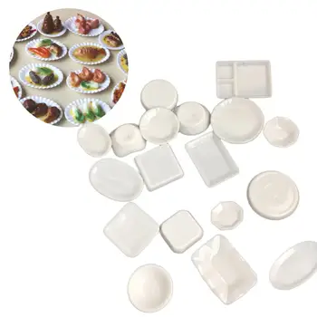 18Pcs kitchen toys Dollhouse Trays Plates Miniature Food Dishes Kitchen Tableware Decor Toy Dollhouse Accessories girls toys
18Pcs kitchen toys Dollhouse Trays Plates Miniature Food Dishes Kitchen Tableware Decor Toy Dollhouse Accessories girls toys