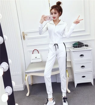 Elegant Fashion Striped Patchwork Twinset Casual Brief Pocket Suit Sport Women Chic Korean Zip Tracksuit Womens
Elegant Fashion Striped Patchwork Twinset Casual Brief Pocket Suit Sport Women Chic Korean Zip Tracksuit Womens