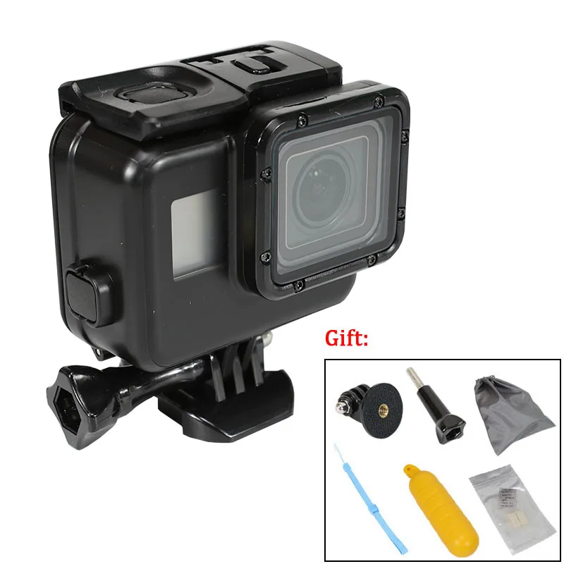 Waterproof Housing Shell Case for GoPro Hero 7/2018/6/5 Black Diving Protective Case 60m for Go Pro Sports Camera Accessories
Waterproof Housing Shell Case for GoPro Hero 7/2018/6/5 Black Diving Protective Case 60m for Go Pro Sports Camera Accessories