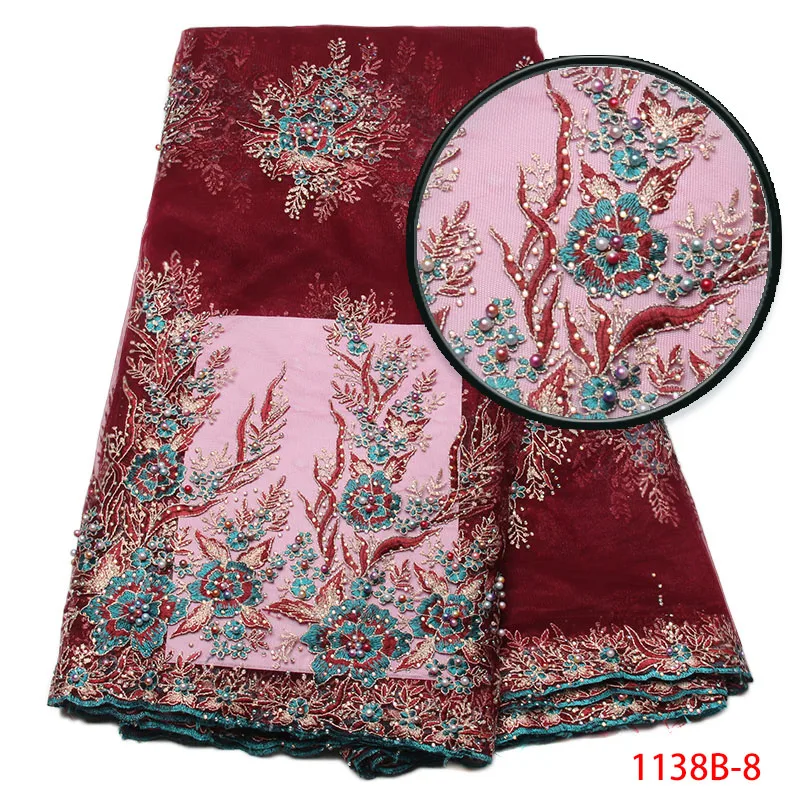 Luxury African Lace High Quality French Nigerian Lace Fabric With Stones Embroidery African Lace For Evening Dress XZ1138B-1
Luxury African Lace High Quality French Nigerian Lace Fabric With Stones Embroidery African Lace For Evening Dress XZ1138B-1