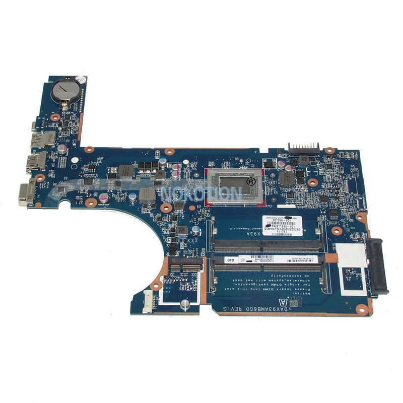 NOKOTION 911244-601 911244-001 Main board For HP Probook 455 G4 Laptop motherboard 907356-601 DAX93AMB6G0 works
NOKOTION 911244-601 911244-001 Main board For HP Probook 455 G4 Laptop motherboard 907356-601 DAX93AMB6G0 works