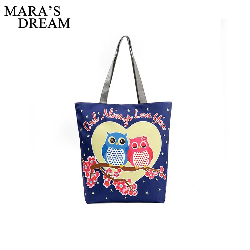 Mara's Dream Cute Owl Printed Women's Casual Tote Large Capacity Canvas Female Shopping Bag Ladies Shoulder Handbag Beach Bag
Mara's Dream Cute Owl Printed Women's Casual Tote Large Capacity Canvas Female Shopping Bag Ladies Shoulder Handbag Beach Bag