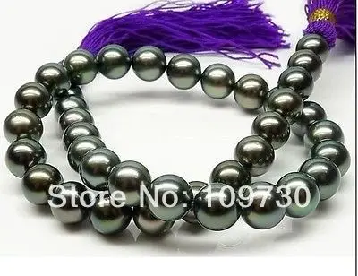 Jewelry 002464 perfect AAA 10-11mm tahitian black green PEARL NECKLACE 18''14KGP
Jewelry 002464 perfect AAA 10-11mm tahitian black green PEARL NECKLACE 18''14KGP