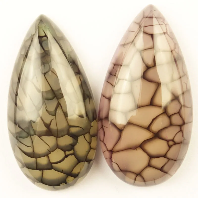 Beautiful 2Pcs 41x21x8mm Gray Black Dragon Veins Agates Teardrop Cab Cabochon Th180525(Send Randomly)
Beautiful 2Pcs 41x21x8mm Gray Black Dragon Veins Agates Teardrop Cab Cabochon Th180525(Send Randomly)