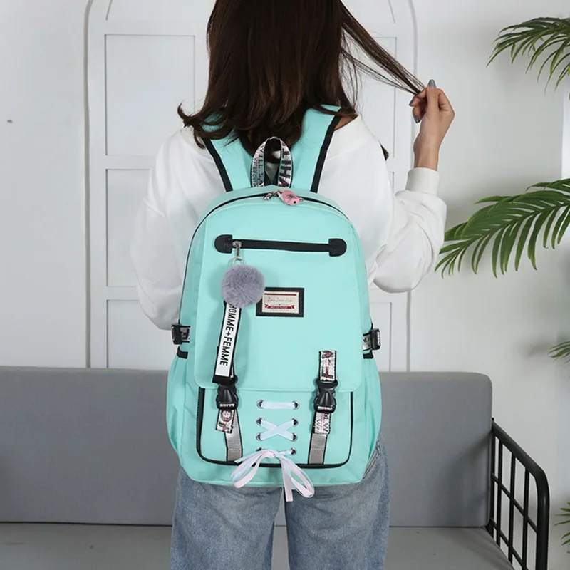 Litthing Large School Bags For Teenage Girls Usb With Lock Anti Theft Backpack Women Book Bag High School Bag Leisure College
Litthing Large School Bags For Teenage Girls Usb With Lock Anti Theft Backpack Women Book Bag High School Bag Leisure College