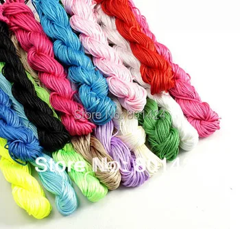 87-3 1MM Chinese Knotting cord Nylon Shamballa Macrame Thread Cord Wire Beading Bracelet 270 Yard Free Shipping 10Colors Mixed
87-3 1MM Chinese Knotting cord Nylon Shamballa Macrame Thread Cord Wire Beading Bracelet 270 Yard Free Shipping 10Colors Mixed