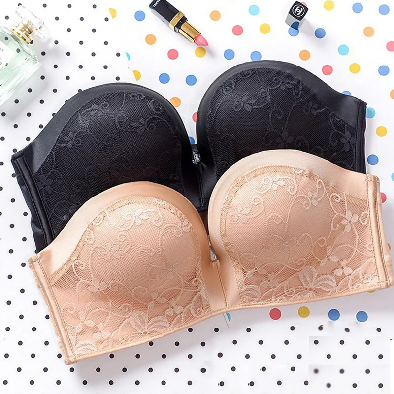Sexy Underwear Women Strapless Bra for Wedding Dresses Push Up Lace Lingerie Female Half Cup Invisible Bra Backless Brassiere
Sexy Underwear Women Strapless Bra for Wedding Dresses Push Up Lace Lingerie Female Half Cup Invisible Bra Backless Brassiere