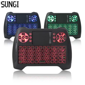 SUNGI T16 2.4G Italian Wireless Keyboard Mouse Remote Control TouchPad Mini Keyboard With Backlit For PC Android TV Box Smart TV
SUNGI T16 2.4G Italian Wireless Keyboard Mouse Remote Control TouchPad Mini Keyboard With Backlit For PC Android TV Box Smart TV