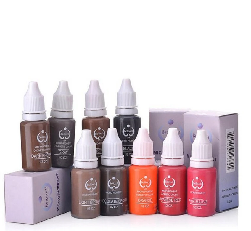 Tattoo Ink Pigment For Permanent Makeup Easy To Wear Micro Pigment Eyebrow Eyeliner Lip Body Tattoo Art Beauty Tools
Tattoo Ink Pigment For Permanent Makeup Easy To Wear Micro Pigment Eyebrow Eyeliner Lip Body Tattoo Art Beauty Tools