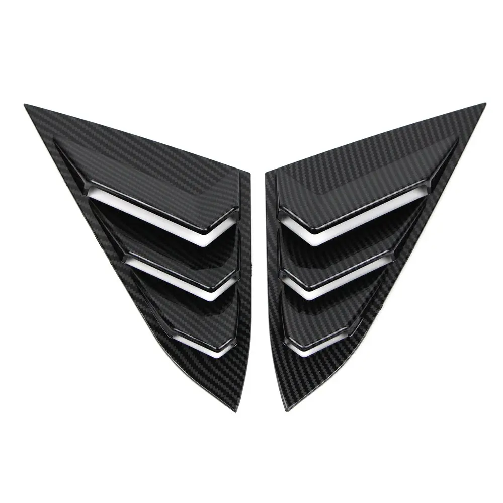 Quarter Window Louver Cover For Honda Civic 2016 2017 2018 Rear Carbon Fiber Look / Glossy / Matte Black
Quarter Window Louver Cover For Honda Civic 2016 2017 2018 Rear Carbon Fiber Look / Glossy / Matte Black