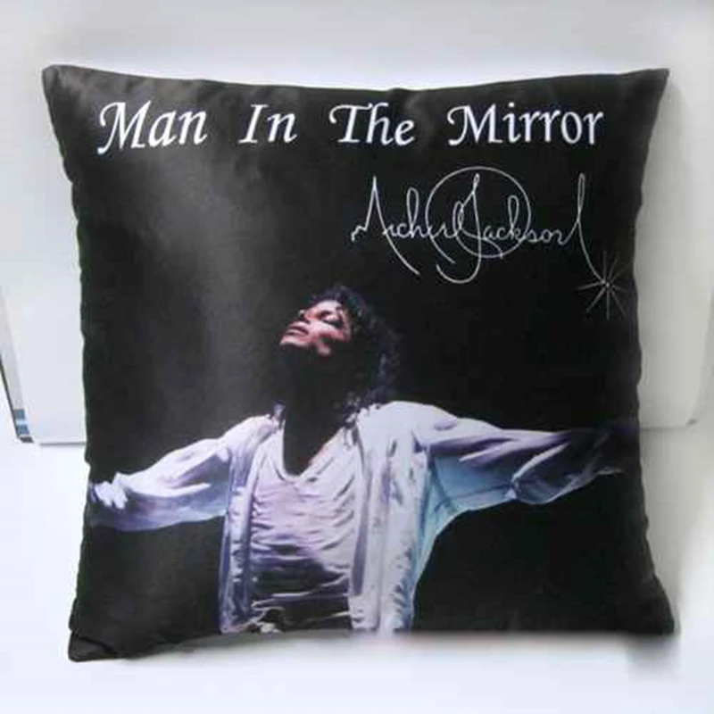 Cushion pillow Cover Home Decorative Throw Pillow Case Michael Jackson MJ Man In The Mirror style Pillowcases
Cushion pillow Cover Home Decorative Throw Pillow Case Michael Jackson MJ Man In The Mirror style Pillowcases