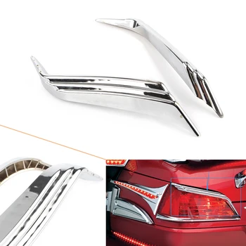 Motorcycle Top Trunk Tail Light Decoration Trim Accent For Honda Goldwing 1800 2012 2013 2014 2015 2016 2017 Chrome
Motorcycle Top Trunk Tail Light Decoration Trim Accent For Honda Goldwing 1800 2012 2013 2014 2015 2016 2017 Chrome