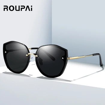 ROUPAI sunglasses women 2019 fashion sun glasses eye Vintage Polarized brand designer retro uv400 high quality shades female
ROUPAI sunglasses women 2019 fashion sun glasses eye Vintage Polarized brand designer retro uv400 high quality shades female