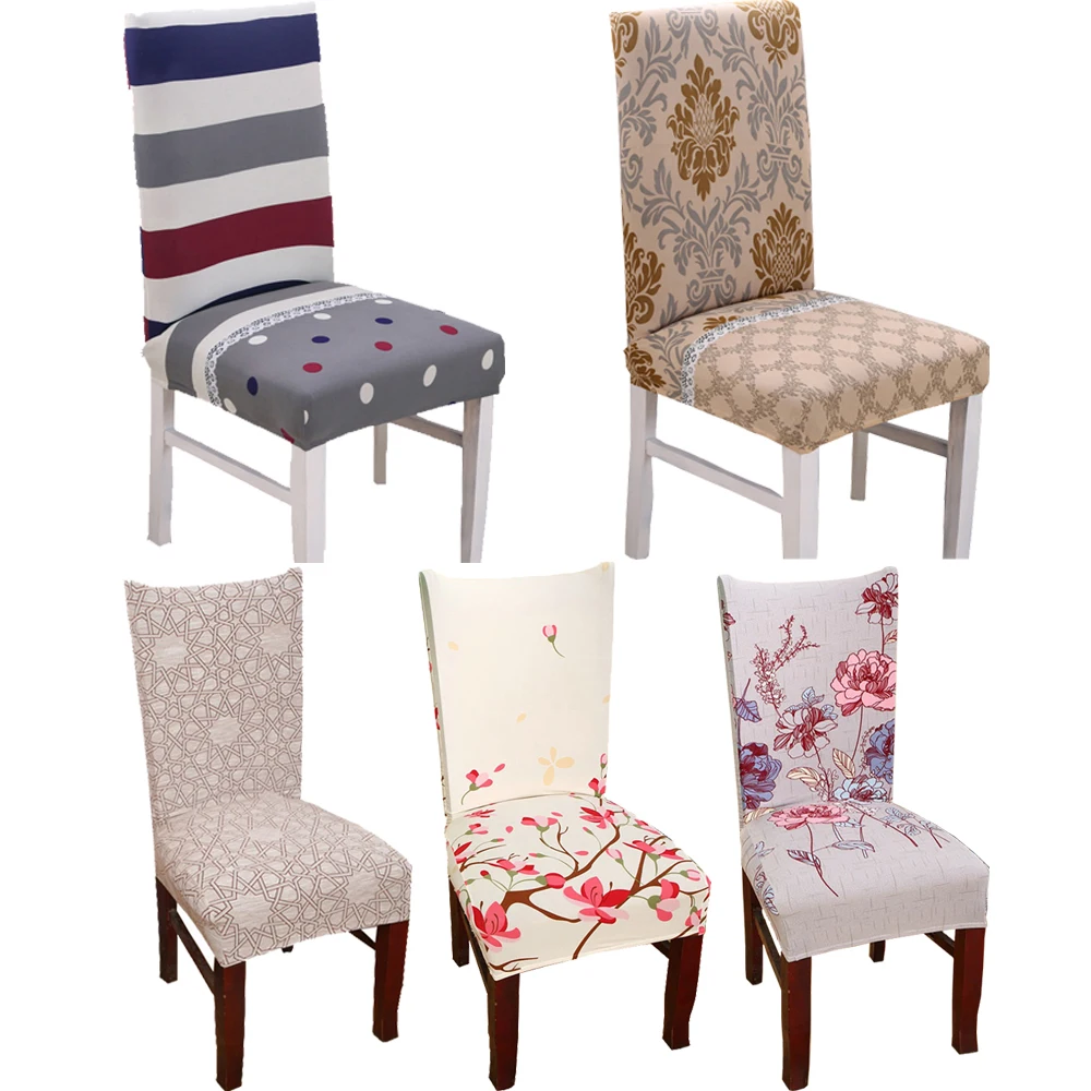 1pc Spandex Elastic Flower Printing Chair protective Slipcover Anti-dirty Stretch Dining Chair Seat Cover Case for Banquet Party
1pc Spandex Elastic Flower Printing Chair protective Slipcover Anti-dirty Stretch Dining Chair Seat Cover Case for Banquet Party