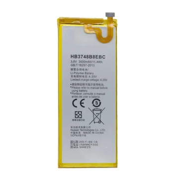 Replacement Phone Battery HB3748B8EBC For Huawei C199 C199-CL00 Ascend G7 G7-TL100 3000mAh
Replacement Phone Battery HB3748B8EBC For Huawei C199 C199-CL00 Ascend G7 G7-TL100 3000mAh