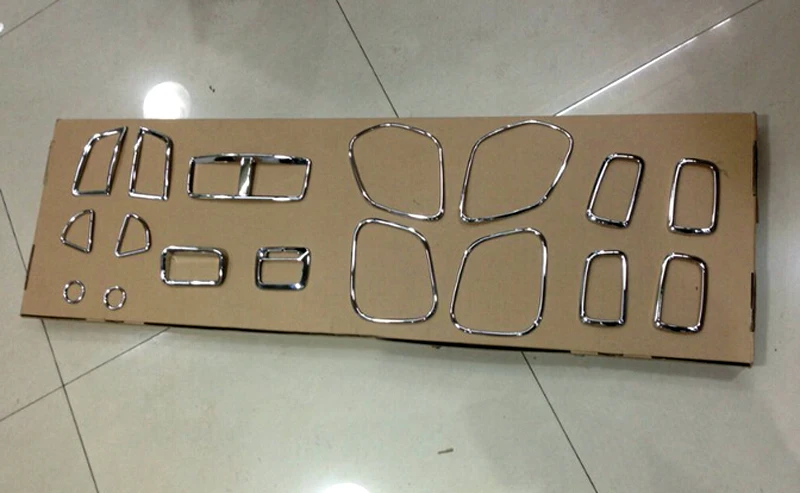 chrome Interior Dash board accessories Kits Trims 17pcs For Mitsubishi ASX RVR Outlander Sport 2010-2013 2014 2015 2016
chrome Interior Dash board accessories Kits Trims 17pcs For Mitsubishi ASX RVR Outlander Sport 2010-2013 2014 2015 2016